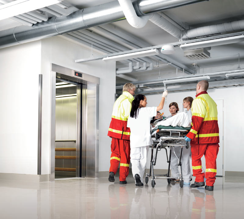 elevador hospital