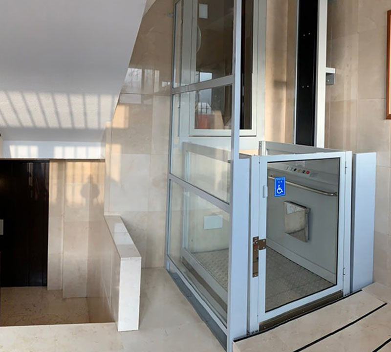 elevador para silla de ruedas